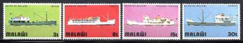 Malawi - 1975 Ships of Lake Malawi Set MNH SG 486-489