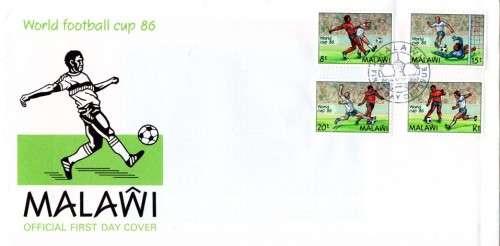 Malawi - 1986 World Cup FDC SG 746-749