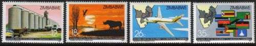 Zimbabwe - 1986 6th Anniv of SADCC Set MNH SG 690-693