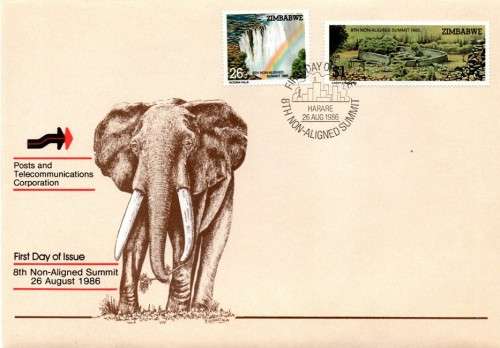 Zimbabwe - 1986 8th Non-Aligned Summit Conference FDC