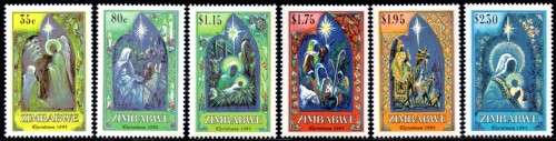 Zimbabwe - 1994 Christmas Set MNH SG 882-887