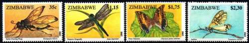 Zimbabwe - 1995 Insects Set MNH SG 904-907
