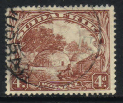 South Africa - 1930-1945 Roto Pictorials 4d (1932) Single Afr Used SG 46 / SACC 47