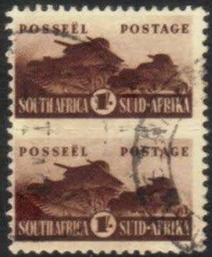 South Africa - 1942 Small War Effort 1s Unit Used SACC 102