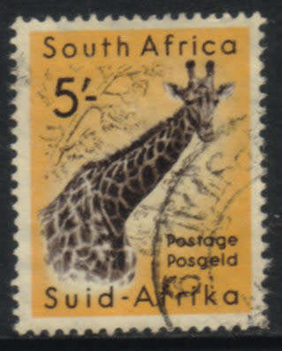 South Africa - 1959-1961 Definitive Animals Used 5s SACC 176