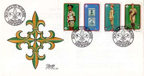 Bophuthatswana - 1982 75th Anniversary of Boy Scouts FDC 1.20