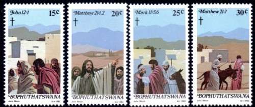 Bophuthatswana - 1982 Easter (2nd series) MNH Set SACC 88-91