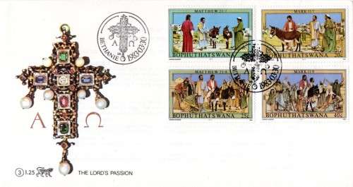 Bophuthatswana - 1983 Easter (3rd series) FDC 1.25
