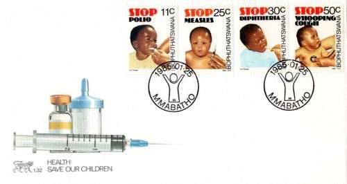Bophuthatswana - 1985 Health Care FDC 1.32