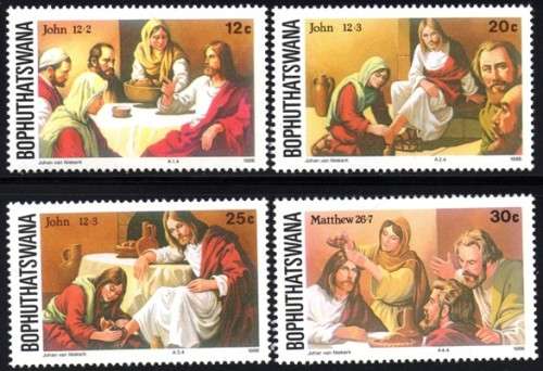 Bophuthatswana - 1986 Easter (6th series) Set MNH SACC 165-168