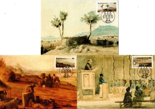Bophuthatswana - 1986 Historic Thaba 'Nchu Maxi Card Set