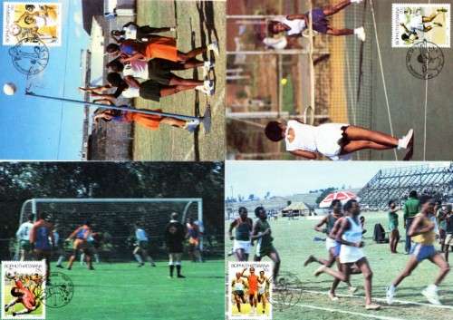 Bophuthatswana - 1987 Sports Maxi Card Set
