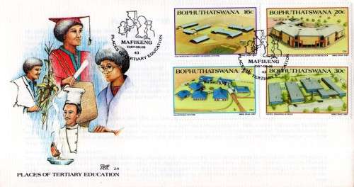 Bophuthatswana - 1987 Tertiary Education FDC 2.8