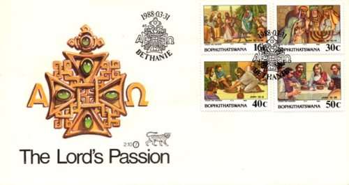 Bophuthatswana - 1988 Easter (7th series) FDC 2.10