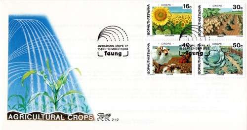 Bophuthatswana - 1988 Agricultural Crops FDC 2.12