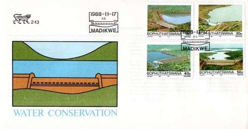 Bophuthatswana - 1988 Dams FDC 2.13