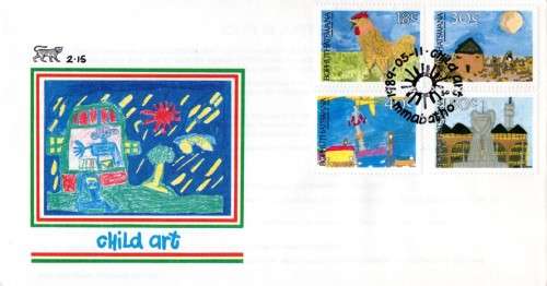 Bophuthatswana - 1989 Children's Art FDC 2.15