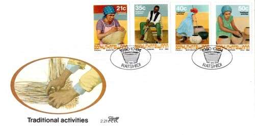 Bophuthatswana - 1990 Traditional Crafts FDC 2.21