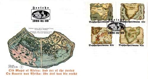 Bophuthatswana - 1992 Old Maps FDC 2.26