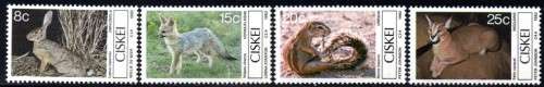 Ciskei - 1982 Small Mammals Set MNH SACC 30-33