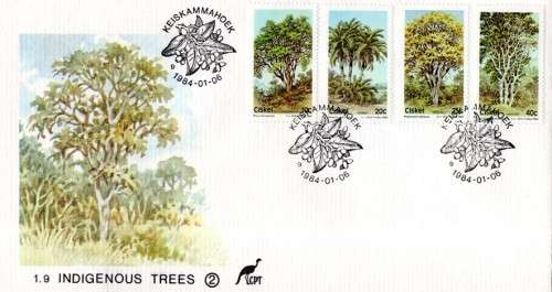 Ciskei - 1984 Indigenous Trees (2nd series) FDC 1.9