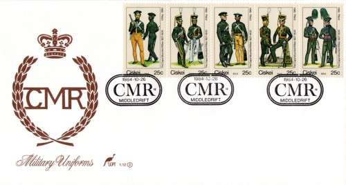 Ciskei - 1984 British Military Uniforms (2nd series) FDC 1.12
