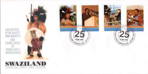 Swaziland - 1993 25th Birthday of King Mswati III FDC