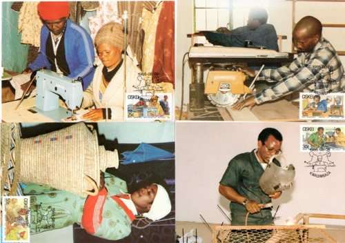 Ciskei - 1985 Small Businesses Maxi Card Set