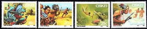 Ciskei - 1987 Folklore Set MNH SACC 123-126