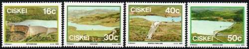 Ciskei - 1989 Dams Set MNH SACC 149-152