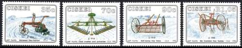 Ciskei - 1992 Agricultural Implements Set MNH SACC 220-223
