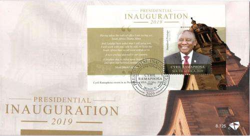 South Africa - 2019 President Ramaphosa MS FDC 8.125