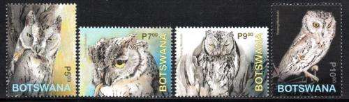 Botswana - 2020 Owls Set MNH