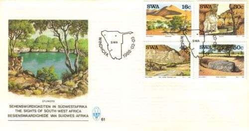 SWA - 1988 Landmarks FDC 61