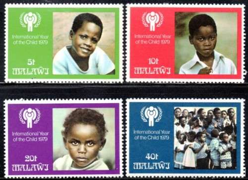 Malawi - 1979 International Year of the Child Set MH SG 602-605