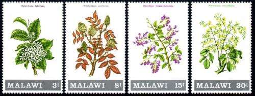 Malawi - 1971 Flowering Shrubs and Trees Set MNH SG 397-400