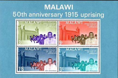 Malawi - 1965 50th Anniversary of 1915 Rising MS MNH SG 241a