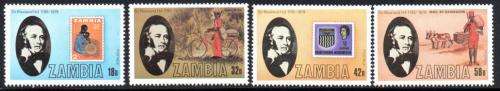 Zambia - 1979 Death Centenary of Sir Rowland Hill Set MNH SG 296-299