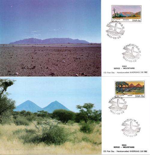 SWA - 1982 Mountains Maxi Card Set