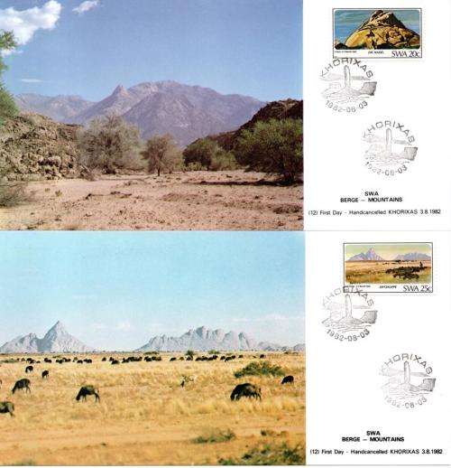 SWA - 1982 Mountains Maxi Card Set