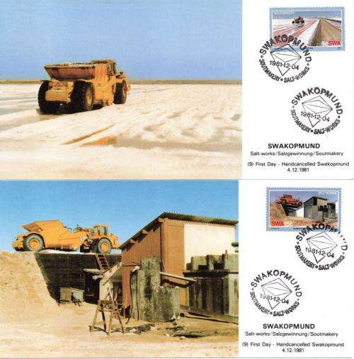 SWA - 1981 Salt Industry Maxi Card Set
