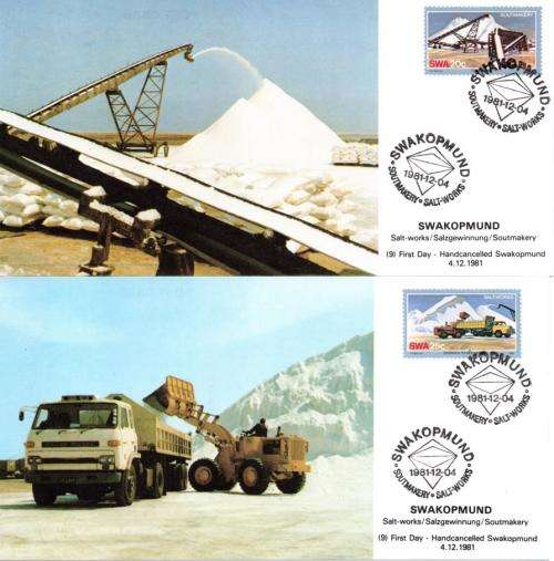 SWA - 1981 Salt Industry Maxi Card Set