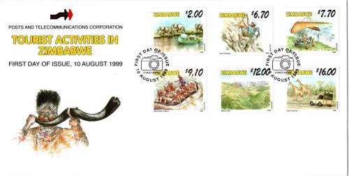 Zimbabwe - 1999 Tourism FDC SG 992-997