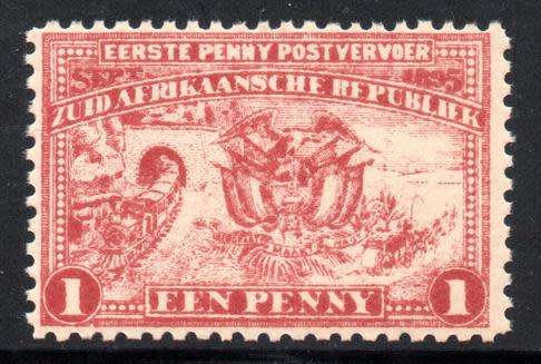 ZAR - 1895 Introduction of Penny Post MNH SACC 222