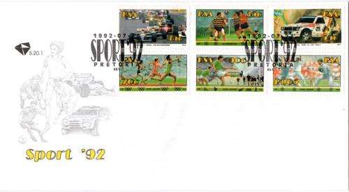 South Africa - 1992 Sports FDC 5.20.1