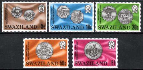 Swaziland - 1979 New Coins Set MNH SG 327-331