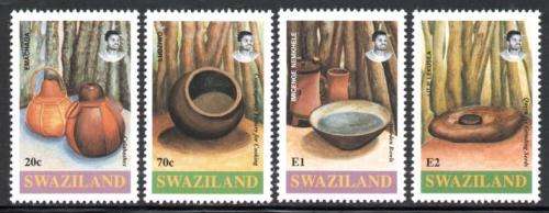 Swaziland - 1993 Archaeological and Contemporary Artifacts Set MNH SG 622-625