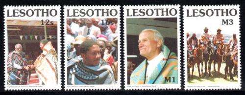 Lesotho - 1990 Traditional Blankets Set & MS SG 971-975