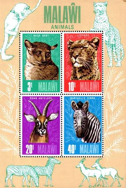 Malawi - 1975 Animals MS MNH SG 500