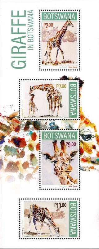 Botswana - 2020 Giraffe MS MNH